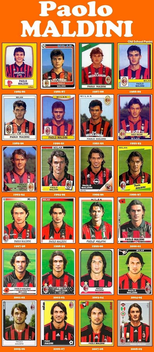 14. Defansta bir marka: Paolo Maldini