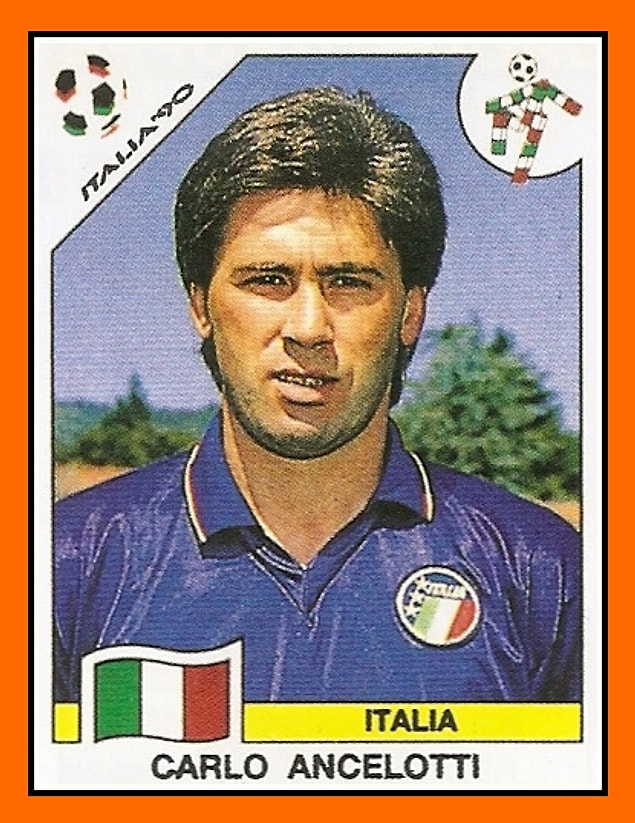 19. Futbolculuk döneminden Carlo Ancelotti