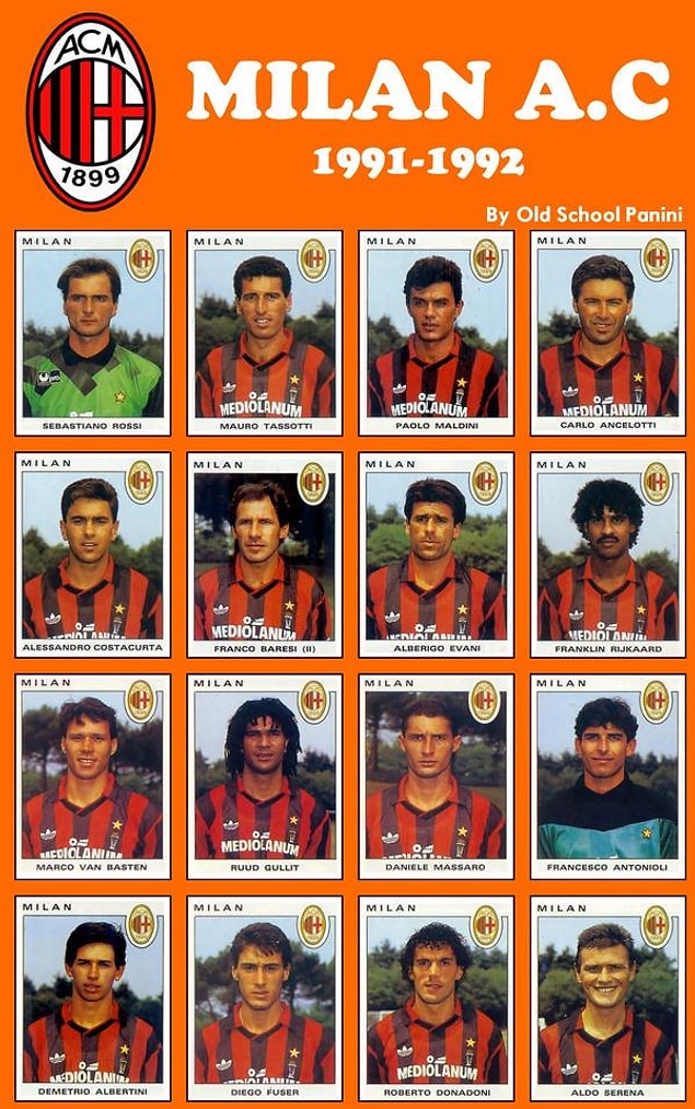 21. Hey gidi hey, bir zamanların efsane Milan'ı