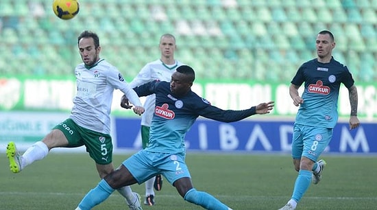 Bursa'da Puanlar Paylaşıldı