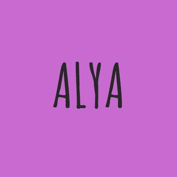 "Alya" çıktı!
