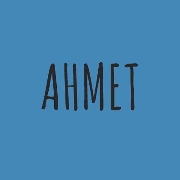 "Ahmet" çıktı!