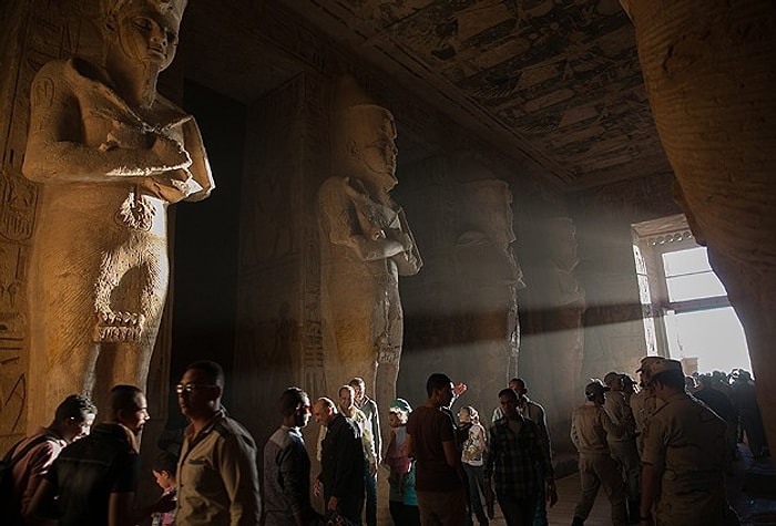 Mısır'da II. Ramses'e Güneş Vurdu