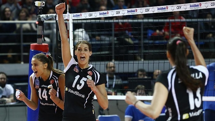 Vakıfbank, Beşiktaş'a Set Vermedi