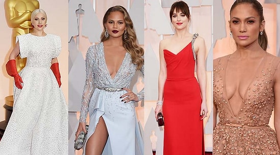 87. Oscar Ödül Töreni'nden Çok Konuşulan Kırmızı Halı Elbiseleri