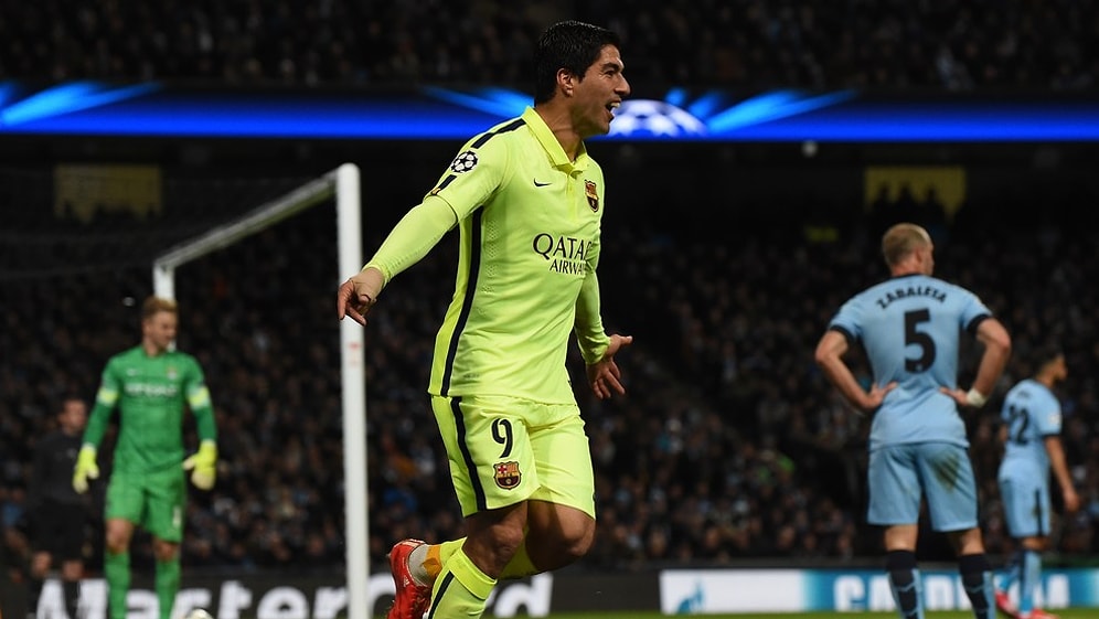 Barça, City'yi Suarez'le Yıktı