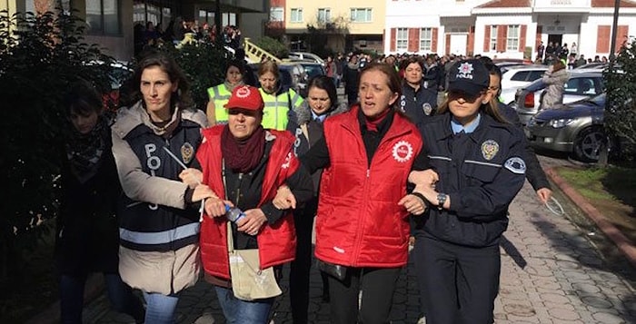 DİSK Genel Sekreteri Arzu Çerkezoğlu Serbest