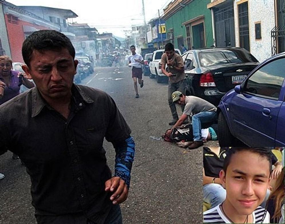 Venezuela'da Polis 14 Yaşındaki Çocuğu Öldürdü