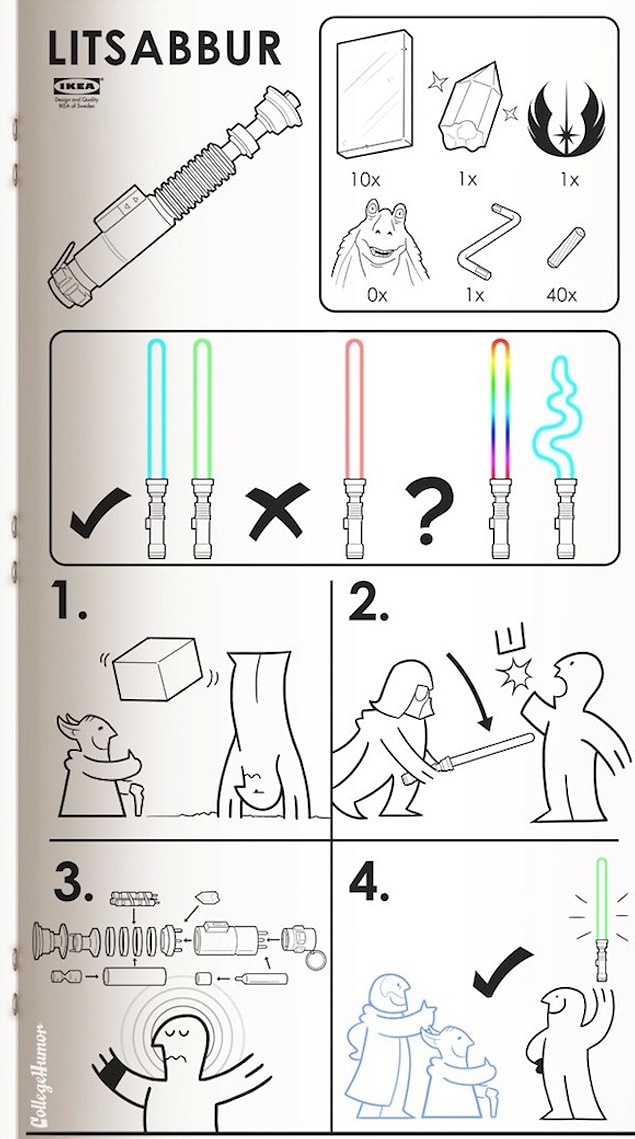 5. Lightsaber 🔫