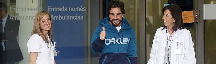 Fernando Alonso Taburcu Oldu