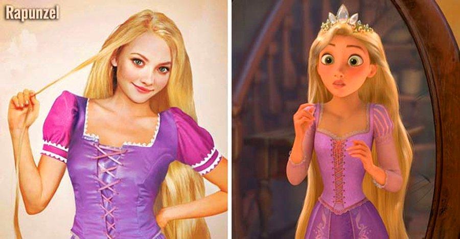 12 Disney Prensesinin Gercekci Cizimi