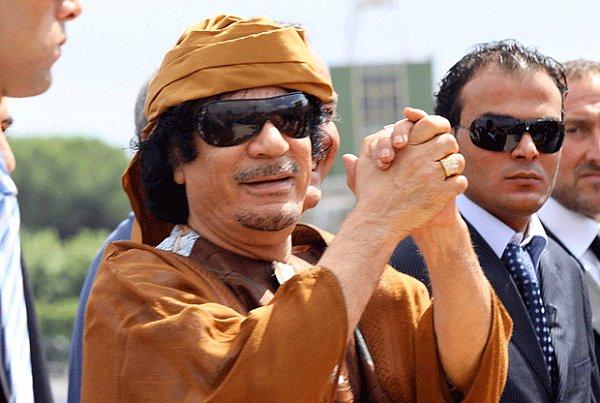 27. Kaddafi'nin evinde Condoleezza Rice fotoğrafları ile dolu bir albüm bulundu.