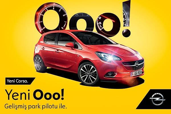 12. Yeni Opel Corsa’nız kendi kendine park ederken siz güzel bir selfie çektiğinizde.