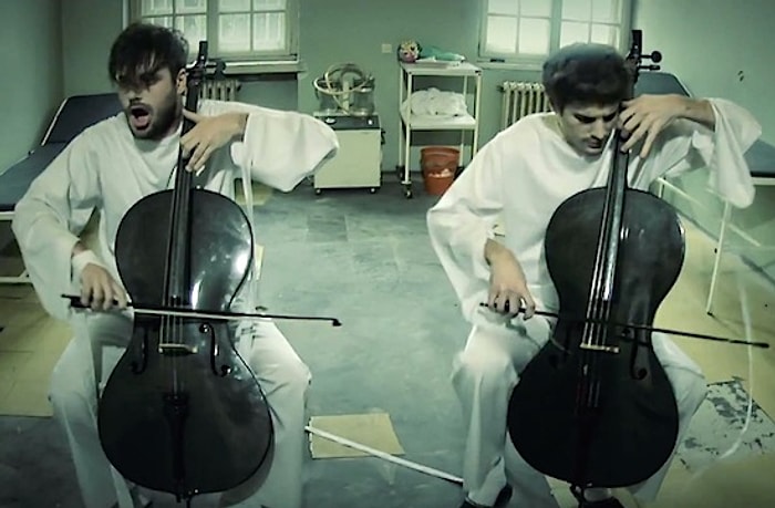 2Cellos Grubunun Muhteşem 'Muse - Hysteria' Coverı
