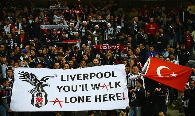 "Burada yalnız yürüyeceksin Liverpool"