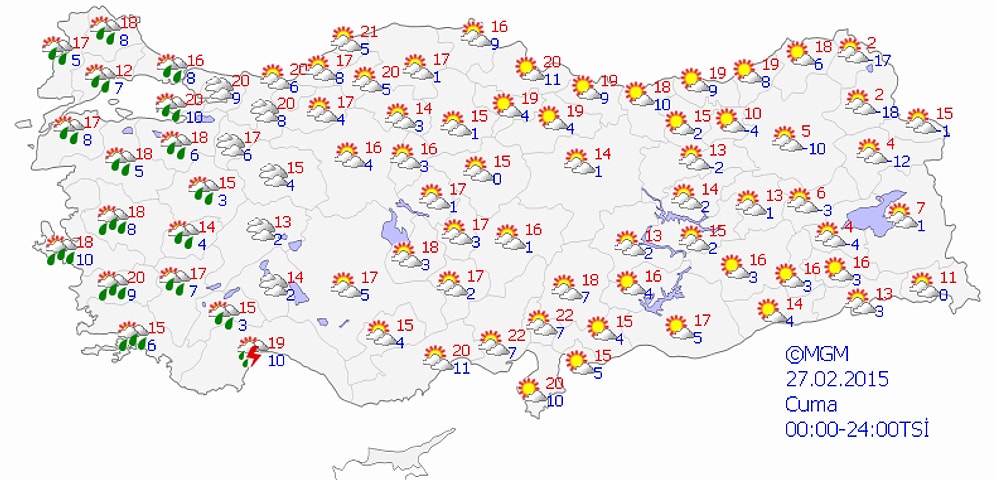 Sıcaklık Mevsim Normalleri Üzerinde