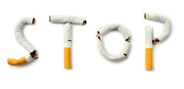 3. Sigara içerken sigaranın dudağa yapıştığı an.