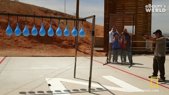 Bir Magnum Mermisini Durdurmak İçin Kaç Su Dolu Balon Gerekir?