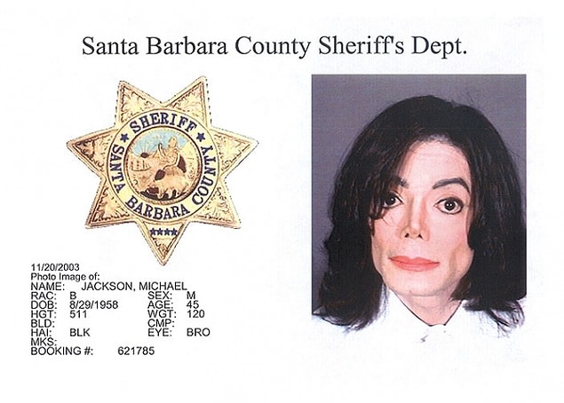 16. Micheal jackson