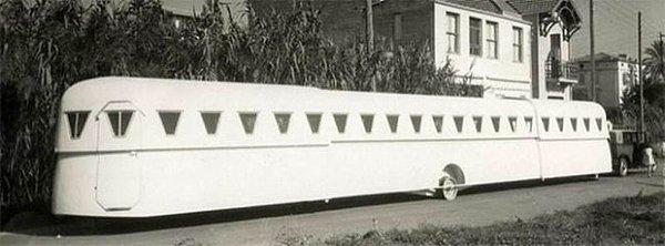 8. Oldukça uzun bir karavan