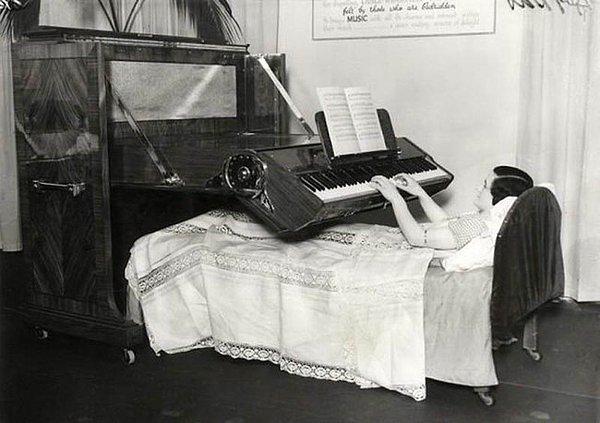 15. Yatalak hastalar için piyano