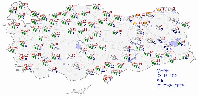 Meteoroloji'den Kuvvetli Yağış ve Rüzgar Uyarısı