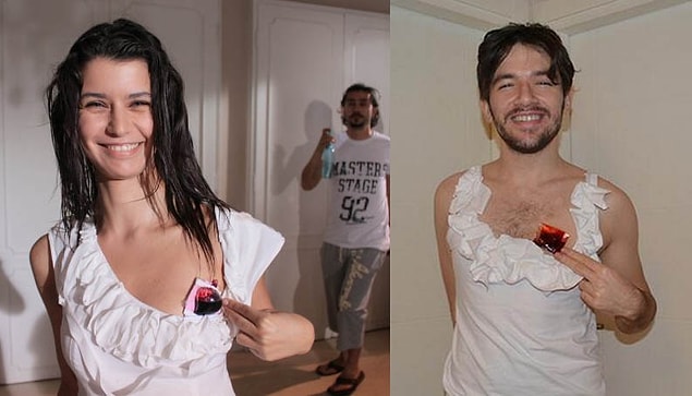 9. Bu da kamera arkası: