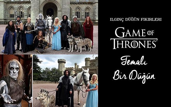 Taht Oyunları - Game Of Thrones Temalı Düğün