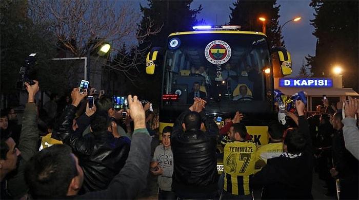 Fenerbahçe'ye Coşkulu Karşılama