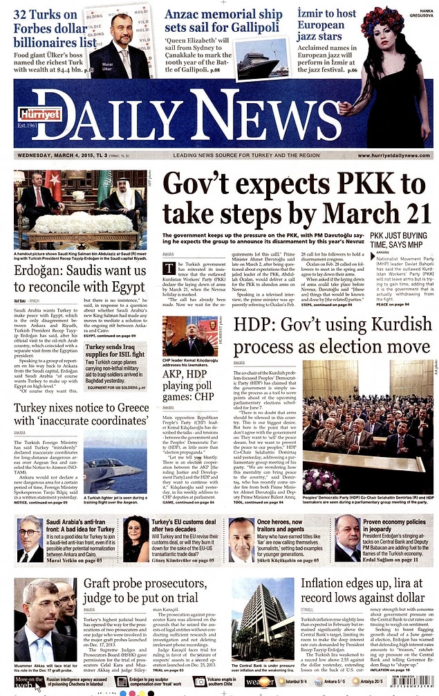 Hurriyet Daily News