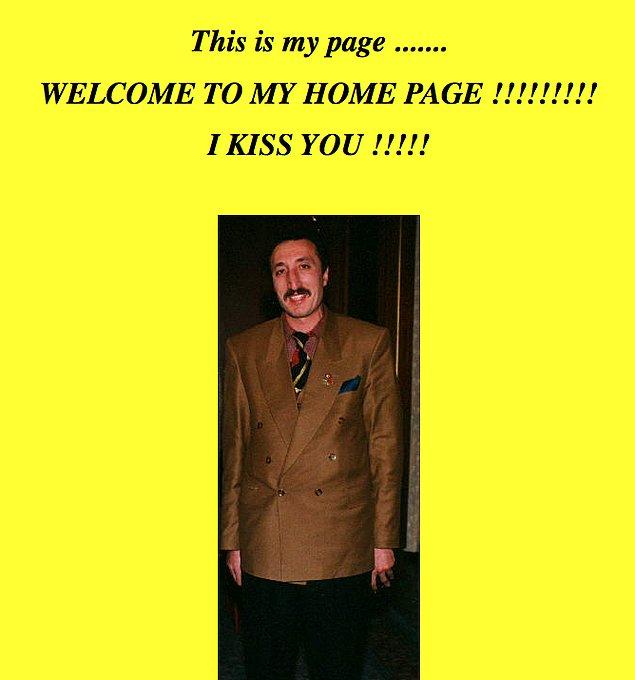 1. Welcome to my home page, i kiss you!