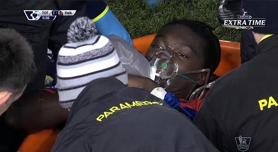 Gomis Sahanın Ortasına Yığıldı