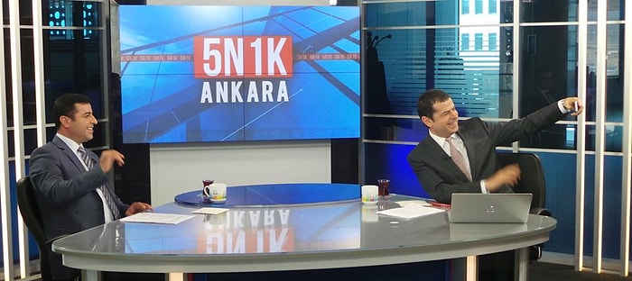 Demirtaş'ın Konuk Olduğu 5N1K'nın 01:45'te Başlamasına Sosyal Medyada Tepki