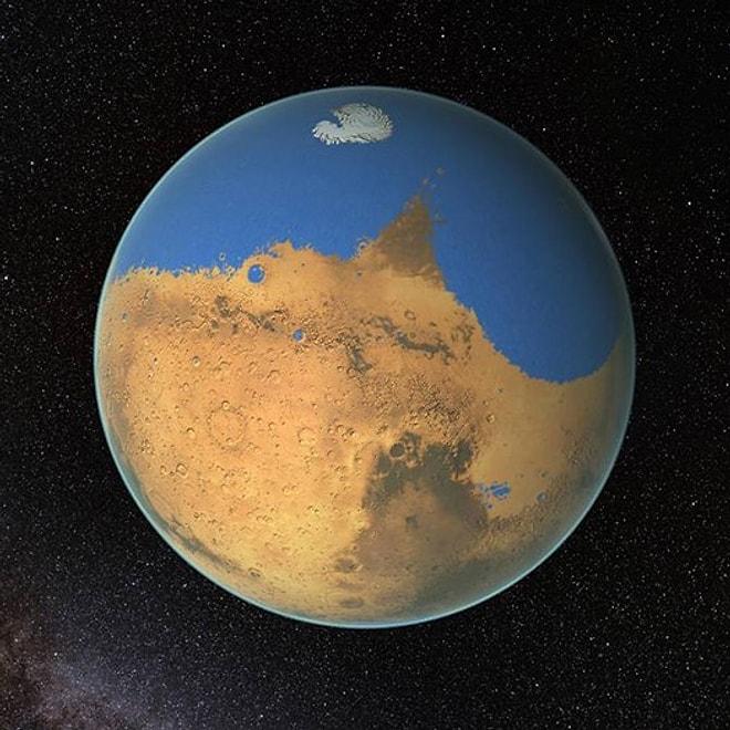 Mars'ın Uzun Zamandır Sularla Kaplı Olduğu Ortaya Çıktı