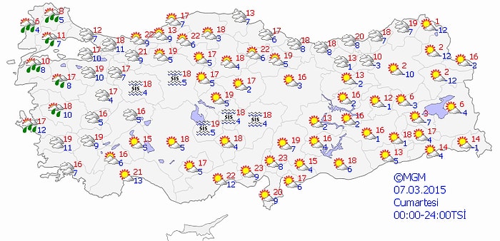 Bugün Hava Nasıl Olacak?