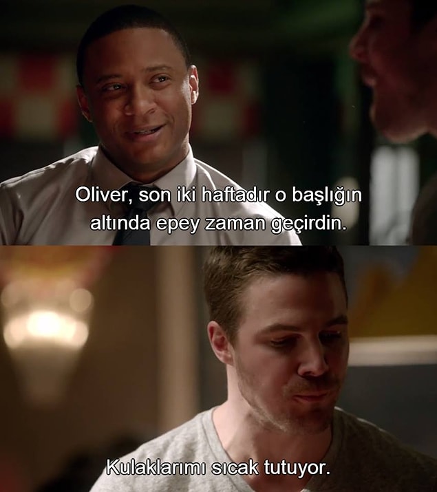 13. Başlık ve Arrow ayrı düşünülemez.