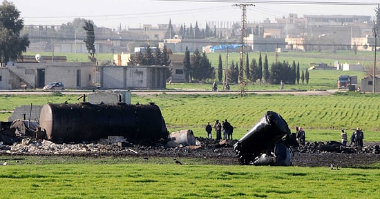Bombardıman Sonrası IŞİD'in Rafinerisi Kullanılamaz Hale Geldi