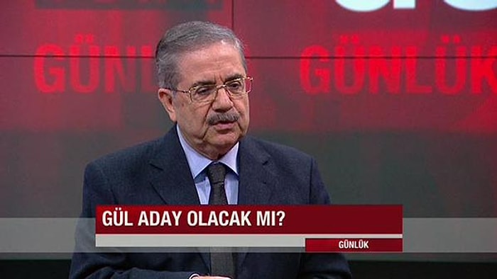 Taha Akyol: 'Abdullah Gül Milletvekili Adayı Ol-ma-ya-cak'