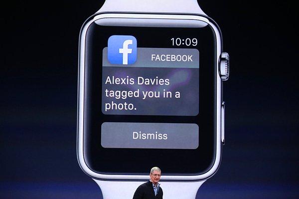 Apple Watch Facebook uygulaması