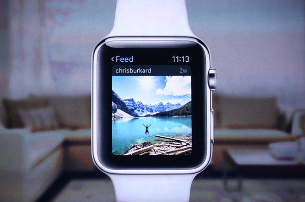 Apple Watch Instagram uygulaması