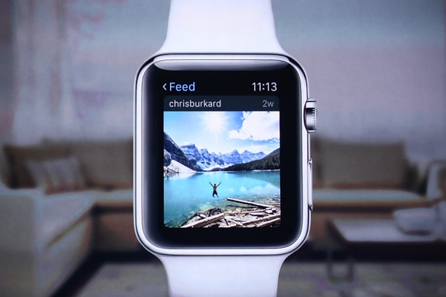 Apple Watch Instagram uygulaması