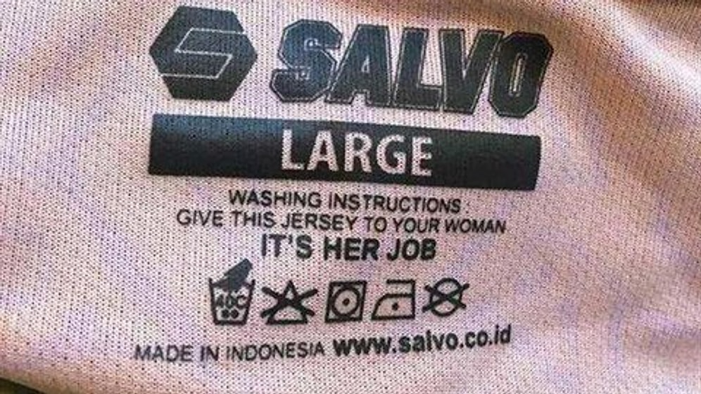 'Giysinizi Eşinize Yıkatın Çünkü Bu Onun Görevi'