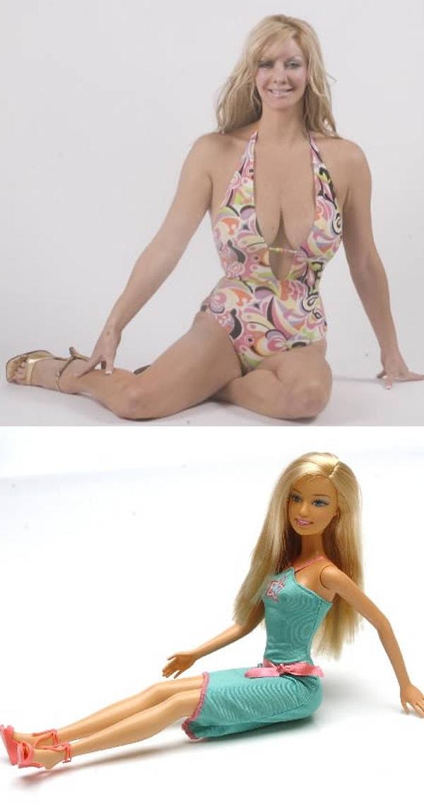 8. Gerçek bir Barbie olabilmek için estetik rekoru kıran bu kadın..