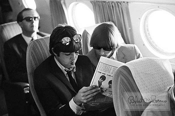 3. Cow Palace'a gitmek üzere San Francisco uçağında, California - 30 Ağustos 1965.