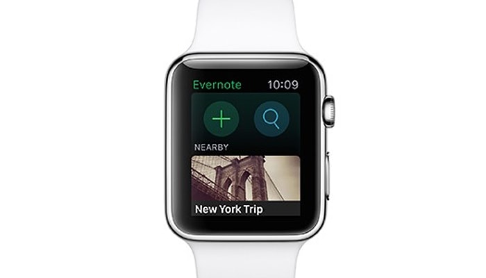 Evernote Apple Watch Uygulamasını Duyurdu