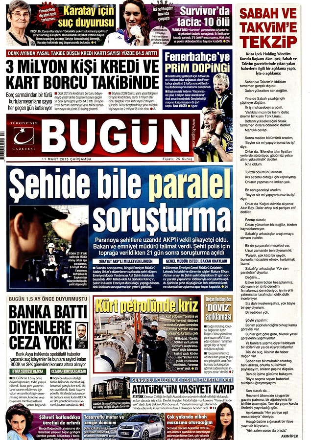 Bugün