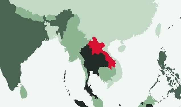 6. Başkenti Vientiane olan Güneydoğu Asya ülkesi.