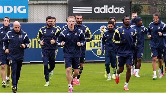 Fenerbahçe'de Neşeli İdman