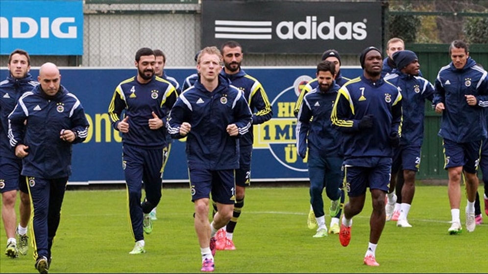 Fenerbahçe'de Neşeli İdman