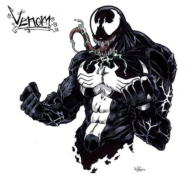 10. Venom aslında kötü bir karakter değildir.
